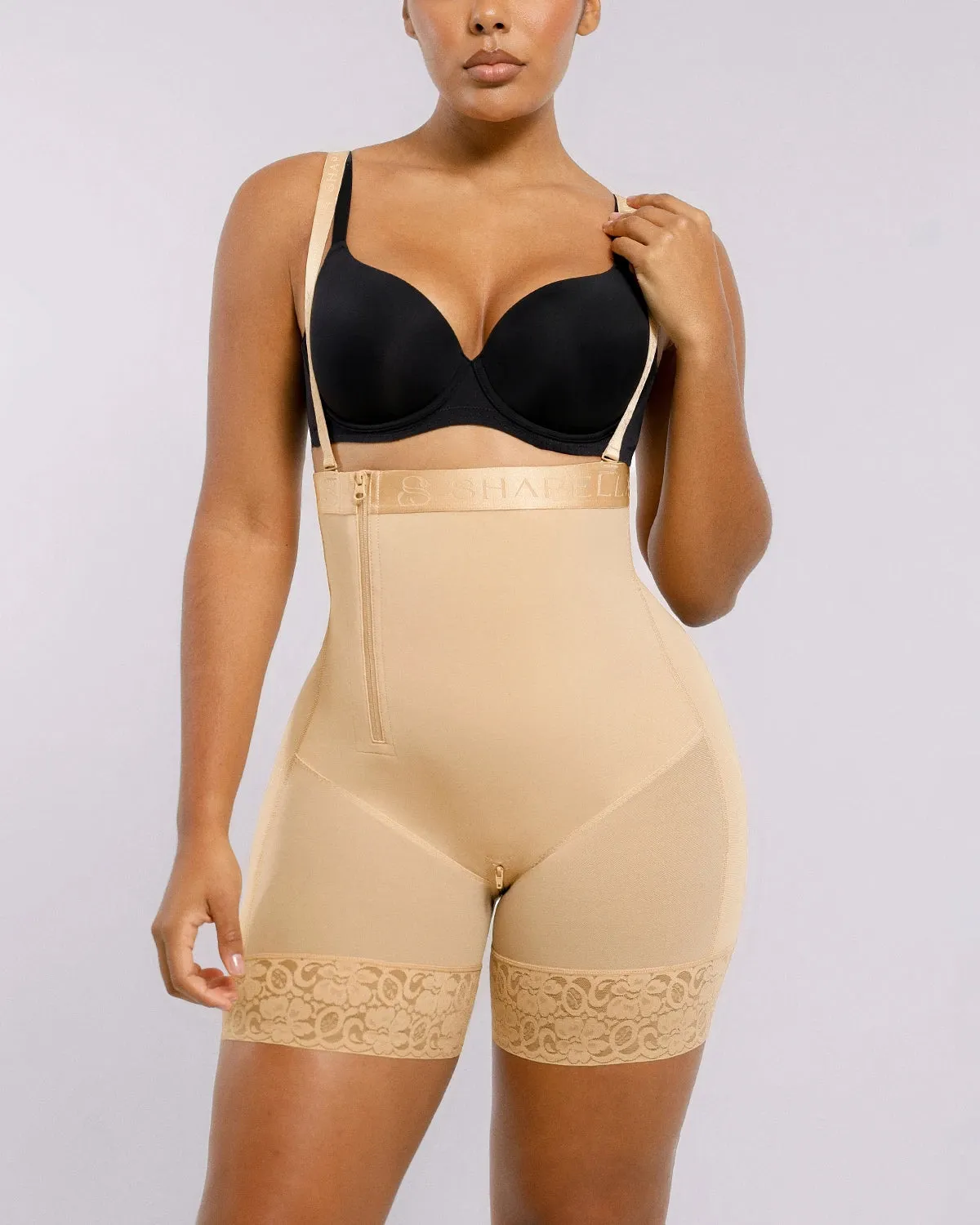 BOOT-YEAH™ AirSlim® Postpartum Side Zipper Support Short sold by Shapellx product image thumbnail 3