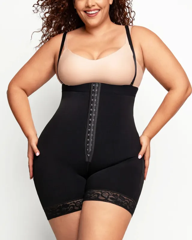 Bare Essentials™ AirSlim® Strapless Figure Corrector Short sold by Shapellx