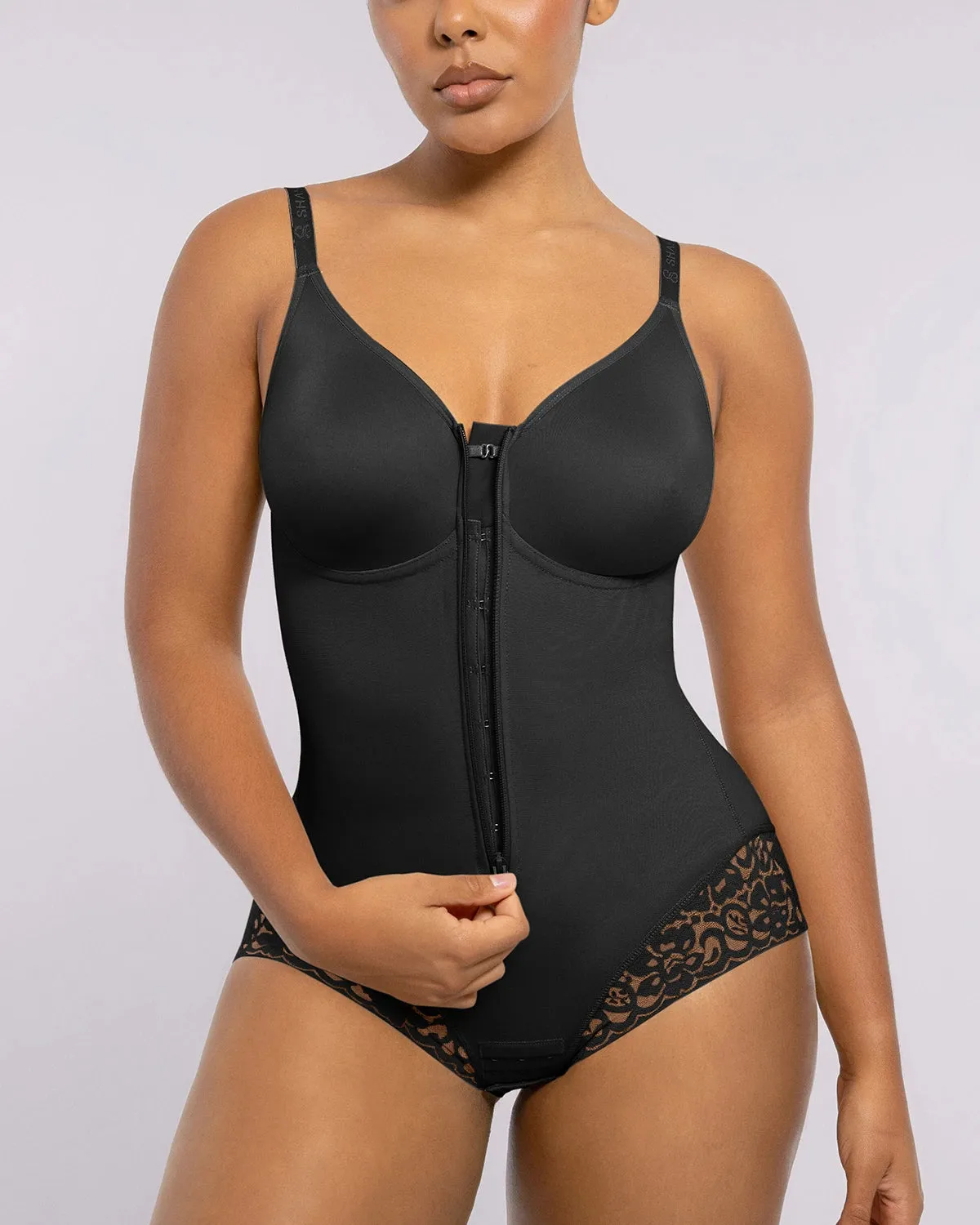 Bare Essentials™ AirSlim® Hourglass Full Body Brief Bodysuit sold by Shapellx product image thumbnail 3