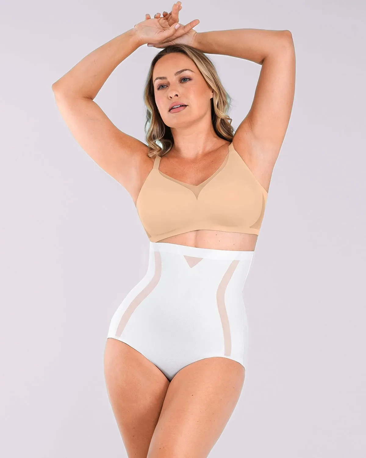 Curve Code™ Contour Comfy High-Waisted Smoothing Brief sold by Shapellx product image thumbnail 5