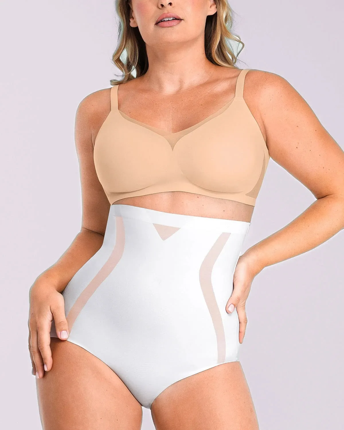 Curve Code™ Contour Comfy High-Waisted Smoothing Brief sold by Shapellx