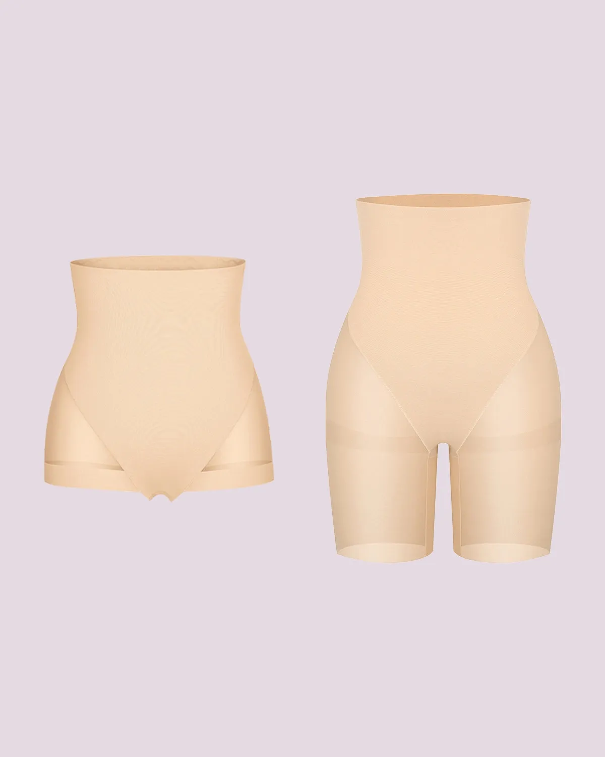 BOOT-YEAH™ MeshSmooth™ High-Waisted Brief + Mid Thigh Short sold by Shapellx product image thumbnail 5