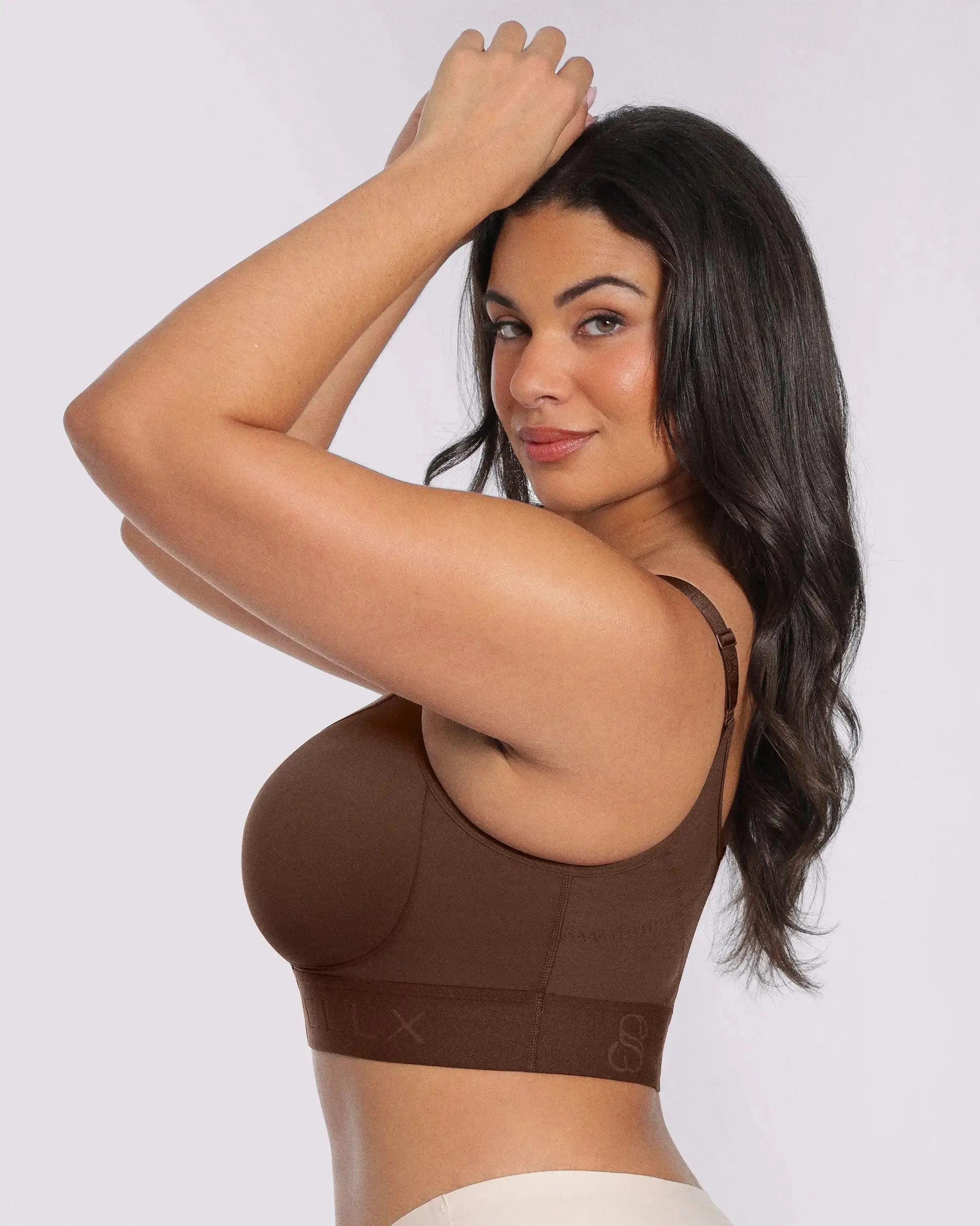 Bare Essentials™ AirSlim® Unlined Wireless Front-Closure Bra sold by Shapellx product image thumbnail 4