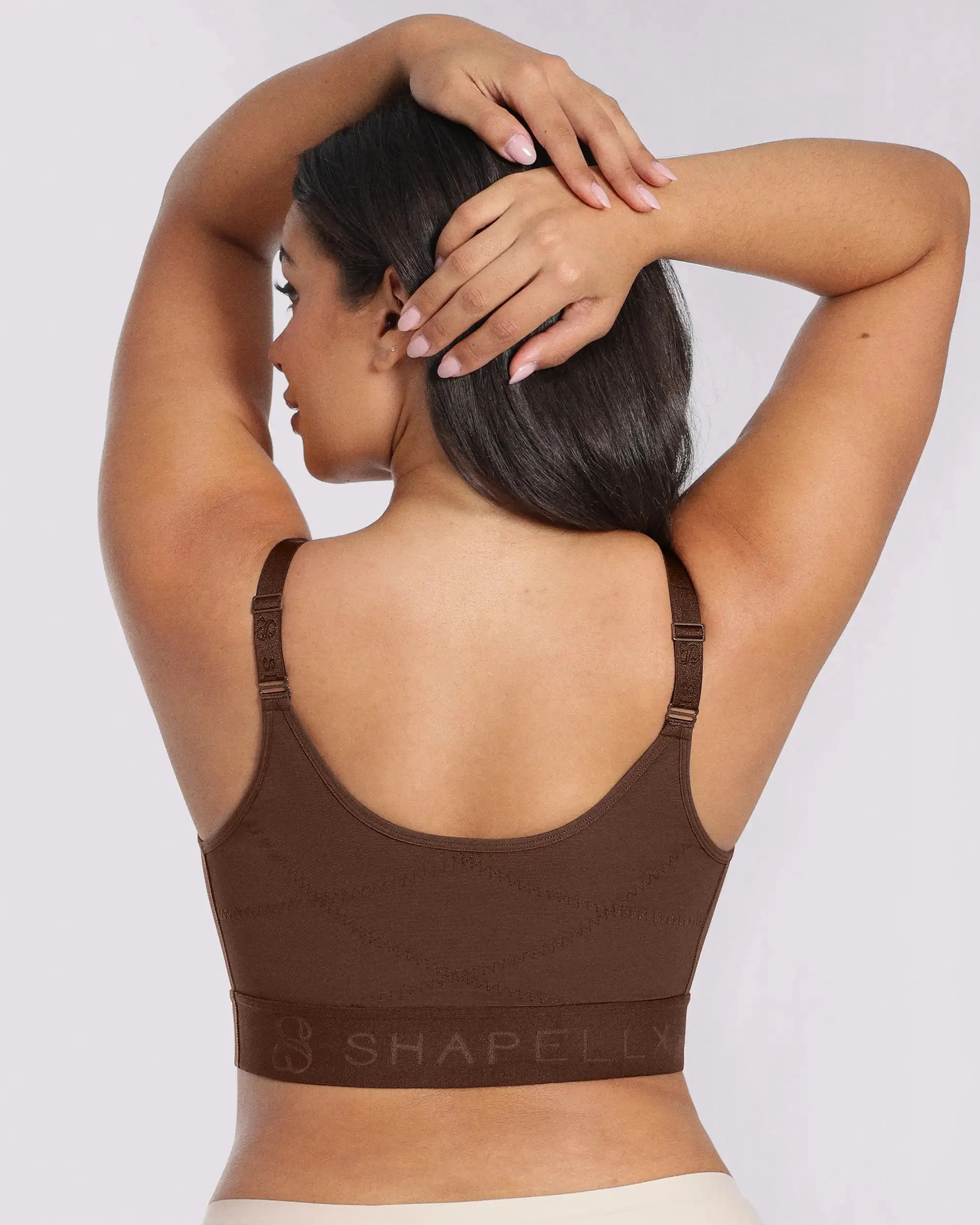 Bare Essentials™ AirSlim® Unlined Wireless Front-Closure Bra sold by Shapellx product image thumbnail 3