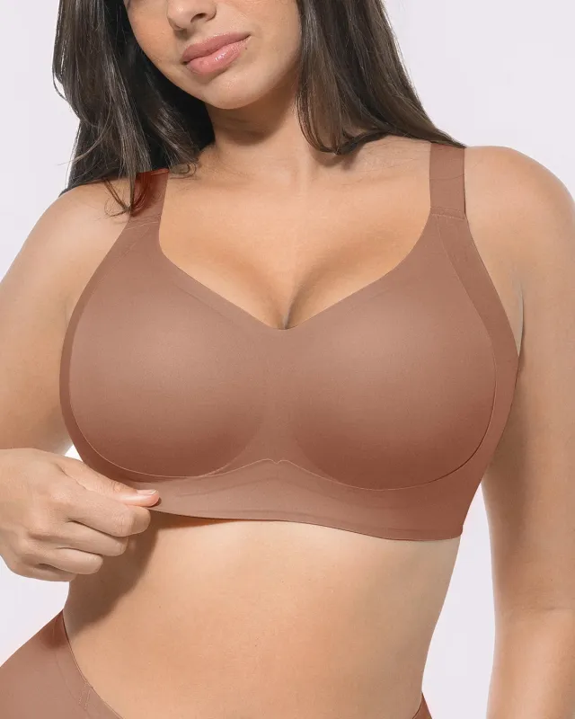 Bare Essentials™ Cream Touch™ Wireless Push-Up Bra sold by Shapellx