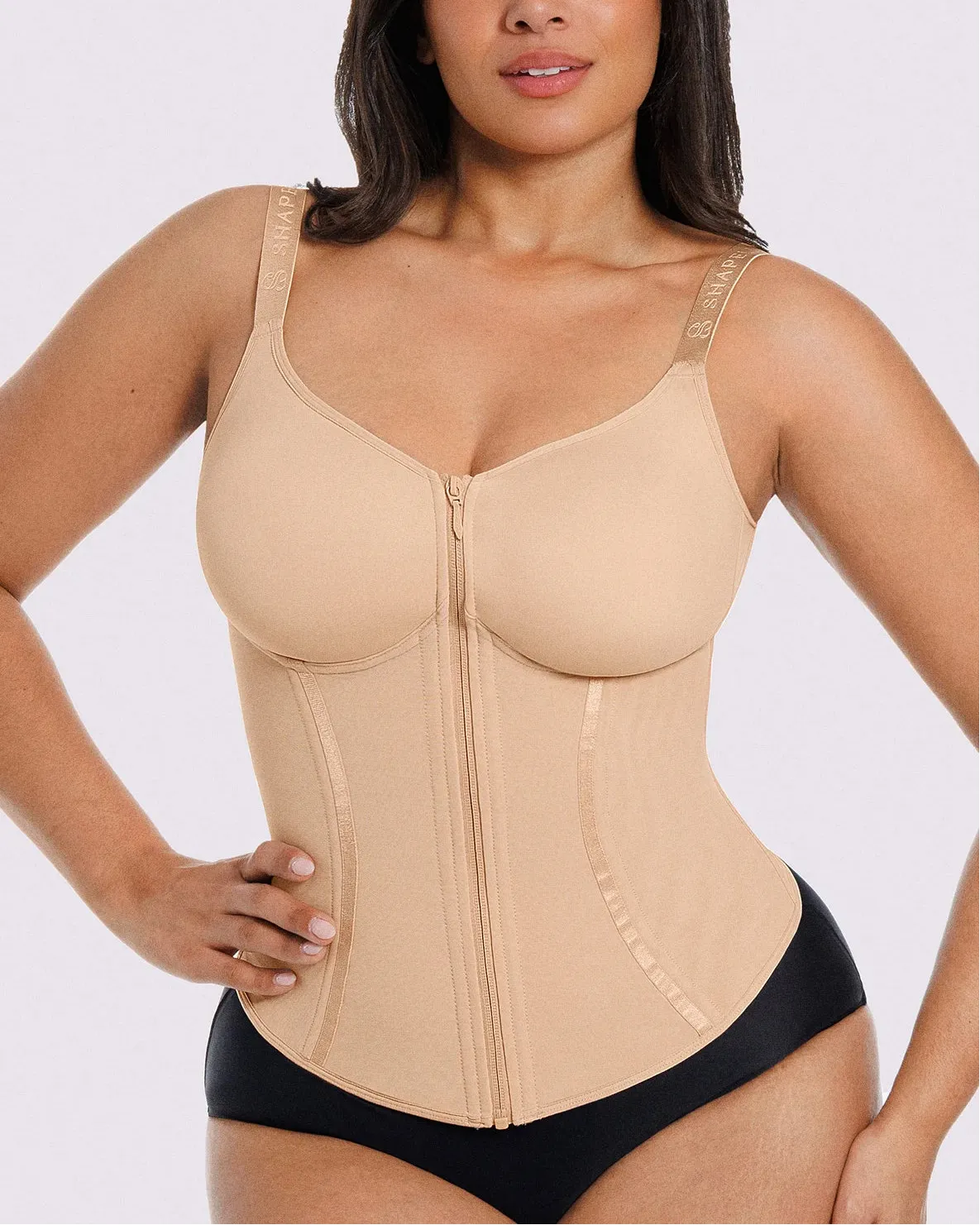 NeoSweat® AirSlim® Tummy Control Corset Top sold by Shapellx