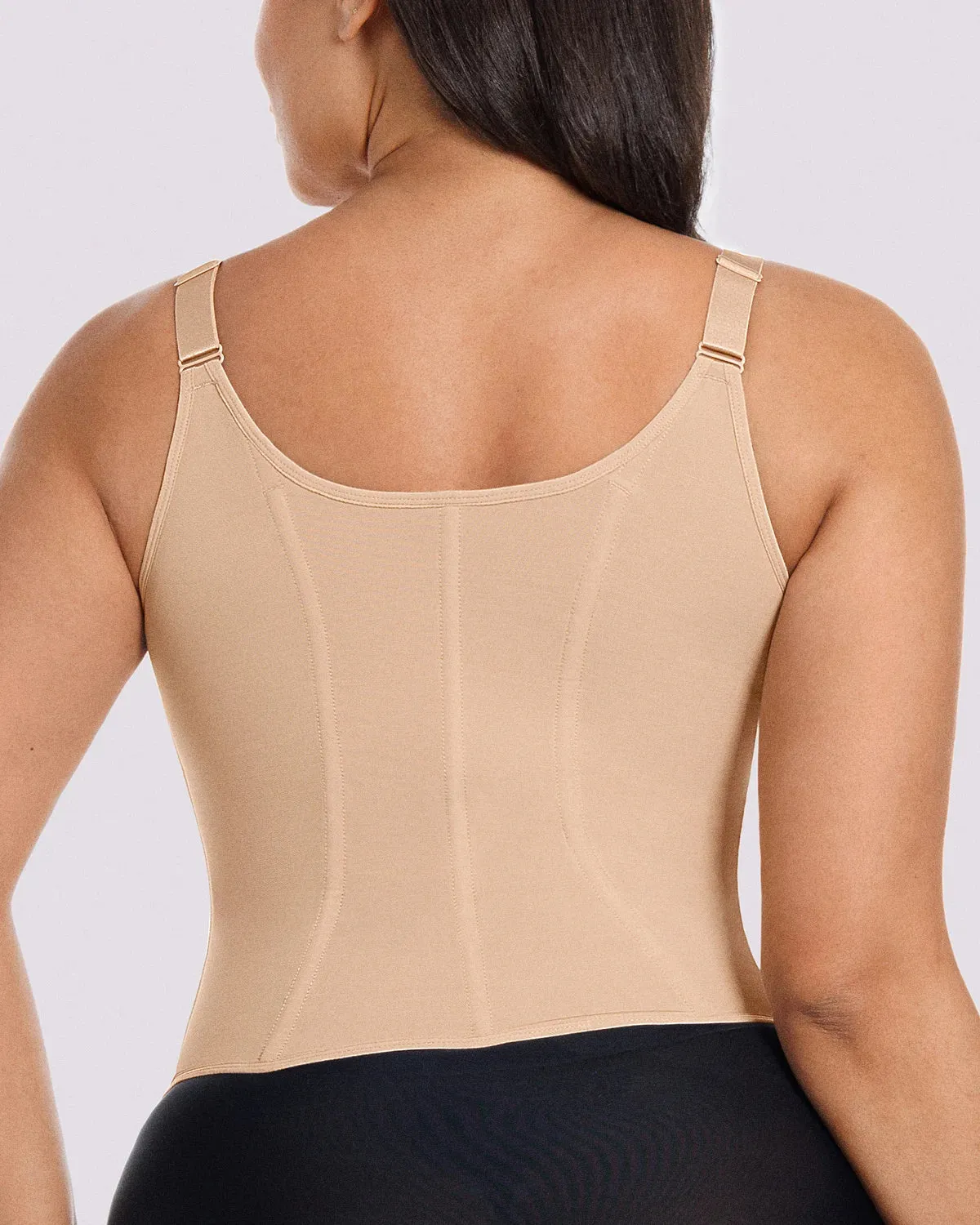 NeoSweat® AirSlim® Tummy Control Corset Top sold by Shapellx product image thumbnail 4