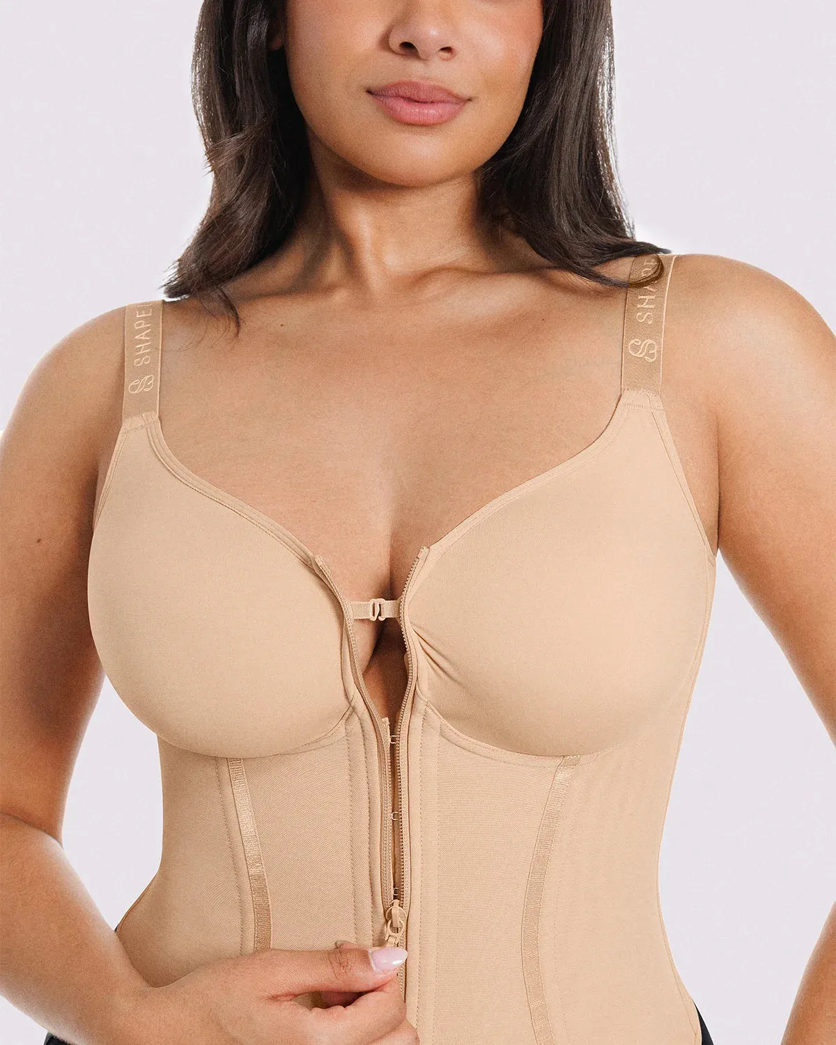 NeoSweat® AirSlim® Tummy Control Corset Top sold by Shapellx product image thumbnail 5