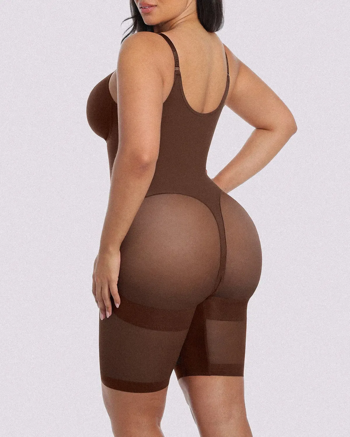 Bare Essentials™ AirSlim® Hourglass Full Body Mid Thigh Bodysuit sold by Shapellx product image thumbnail 3