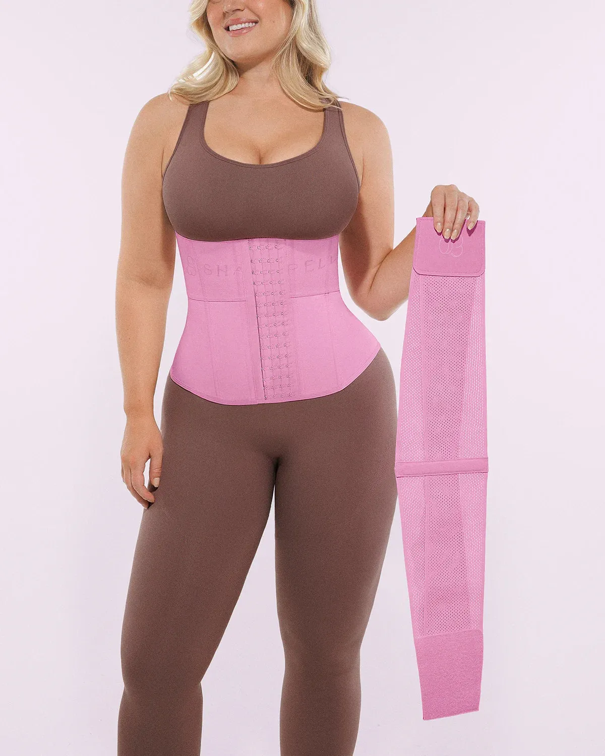 NeoSweat® AirSlim® Convertible 2-in-1 Latex Waist Trainer sold by Shapellx product image thumbnail 2