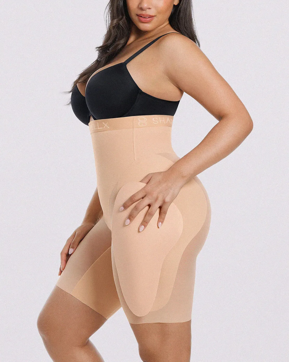 Bare Essentials™ MeshSmooth™ Hip Enhancer Padded Short sold by Shapellx product image thumbnail 5