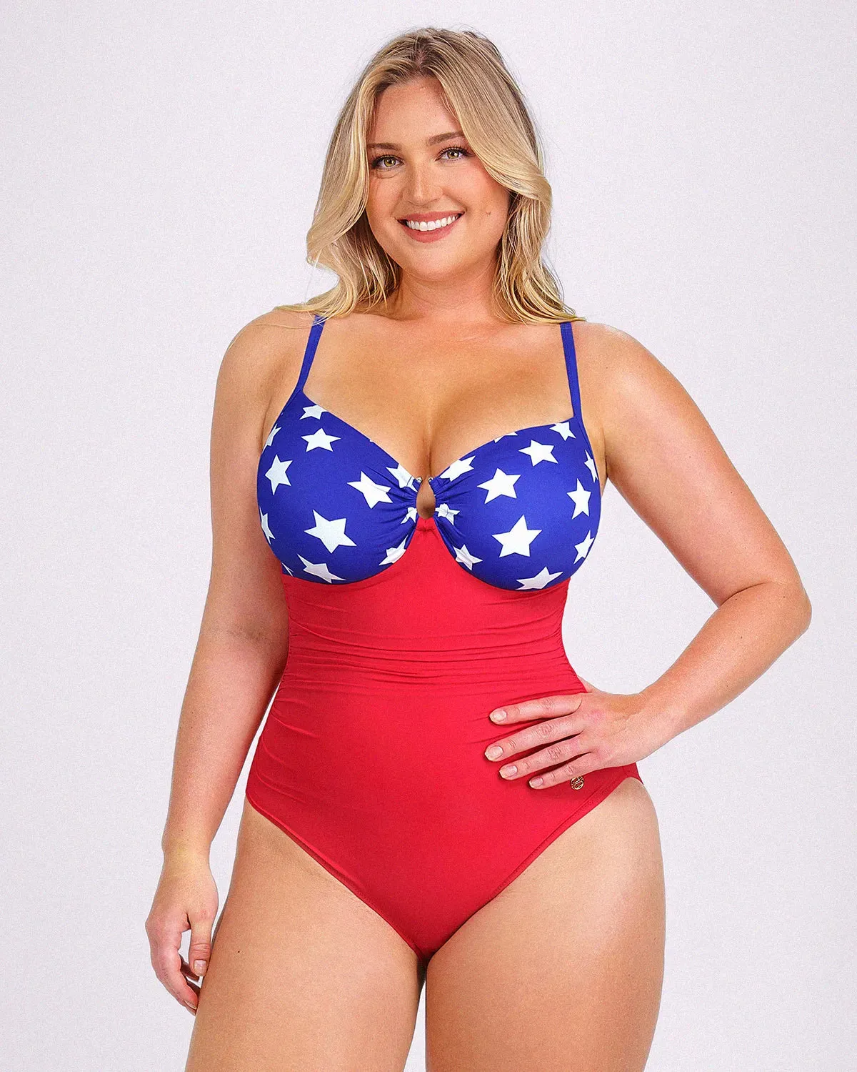 Smart Sculpt™ Apex U-Ring Cut Out Shaping Swimsuit sold by Shapellx product image thumbnail 3