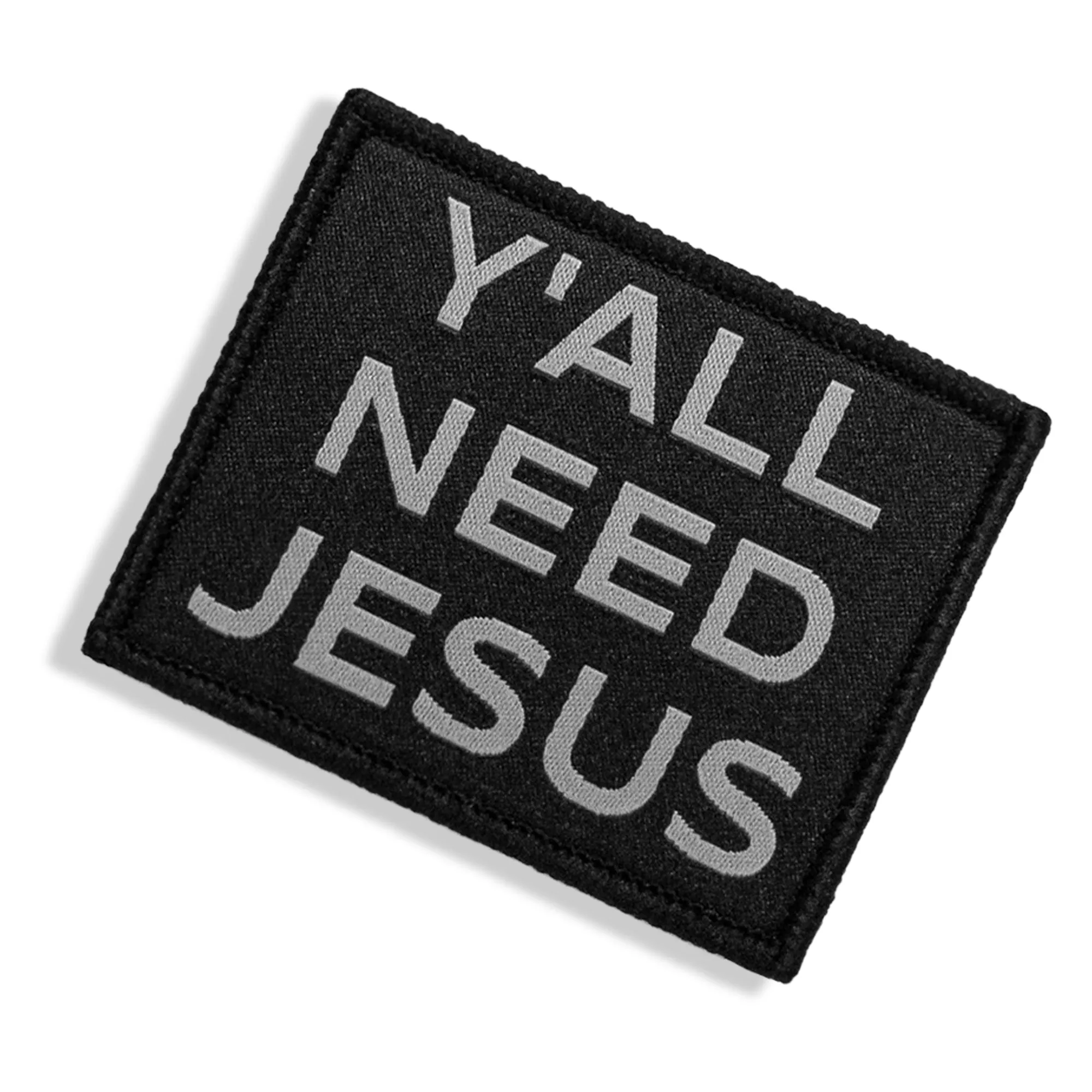 Y'all Need Jesus Velcro Patch sold by Combat Iron Apparel product image thumbnail 3