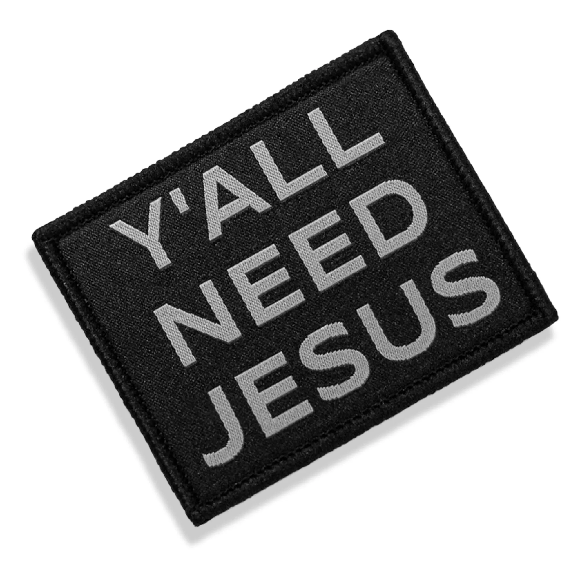 Y'all Need Jesus Velcro Patch sold by Combat Iron Apparel product image thumbnail 2