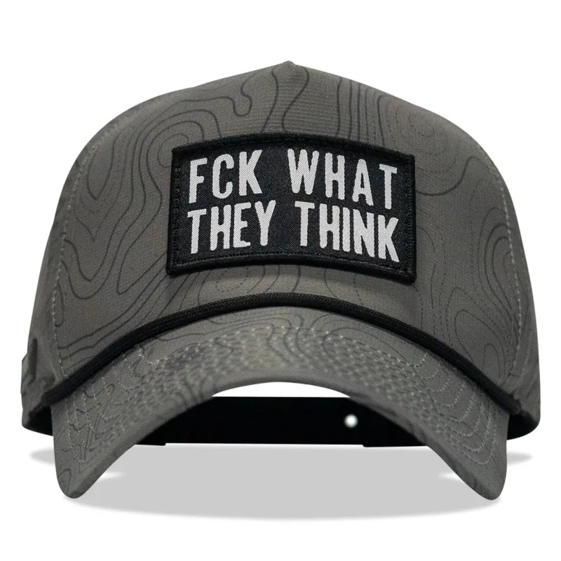 Fck What They Think Patch Weekender Snapback sold by Combat Iron Apparel