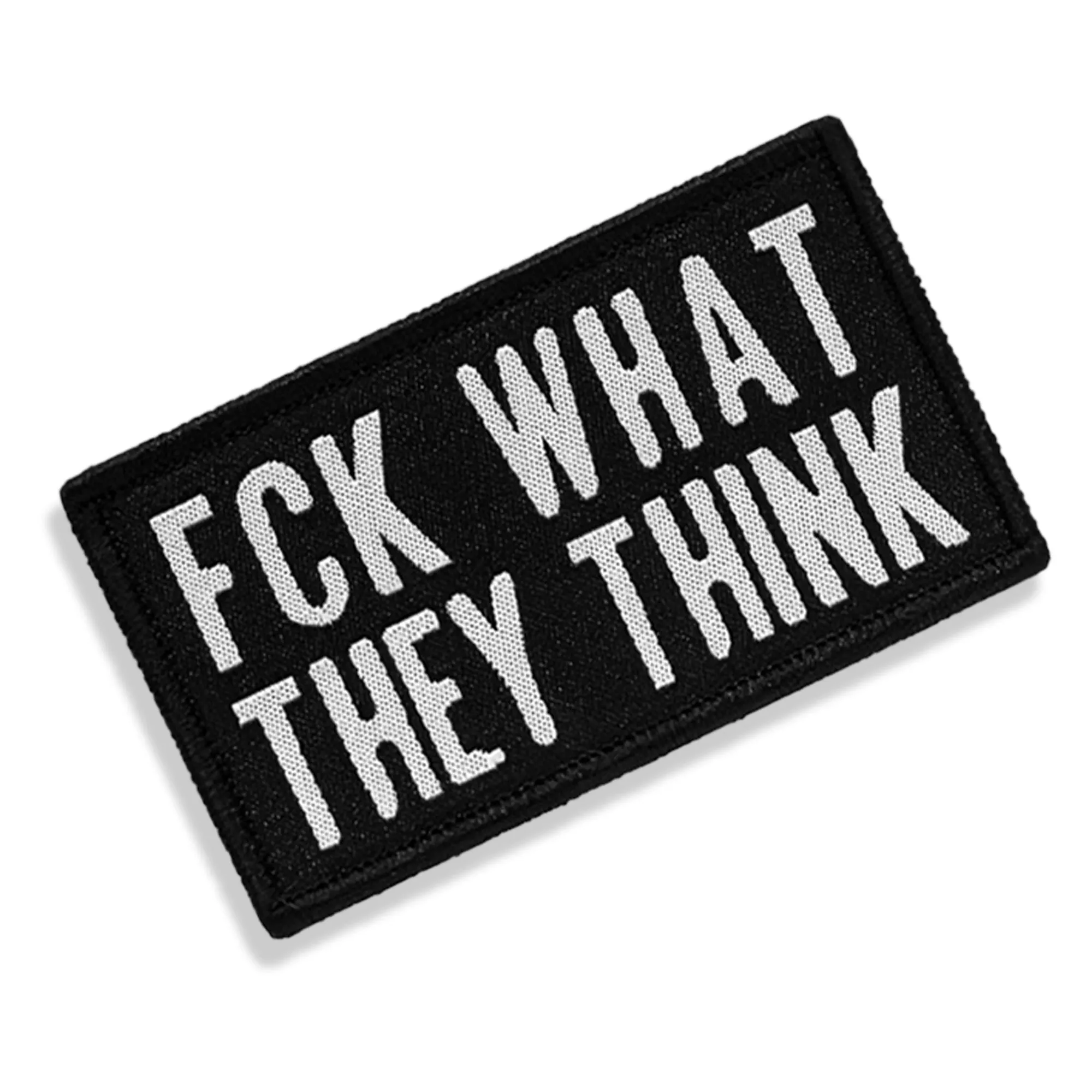 Fck What They Think Velcro Patch sold by Combat Iron Apparel product image thumbnail 4