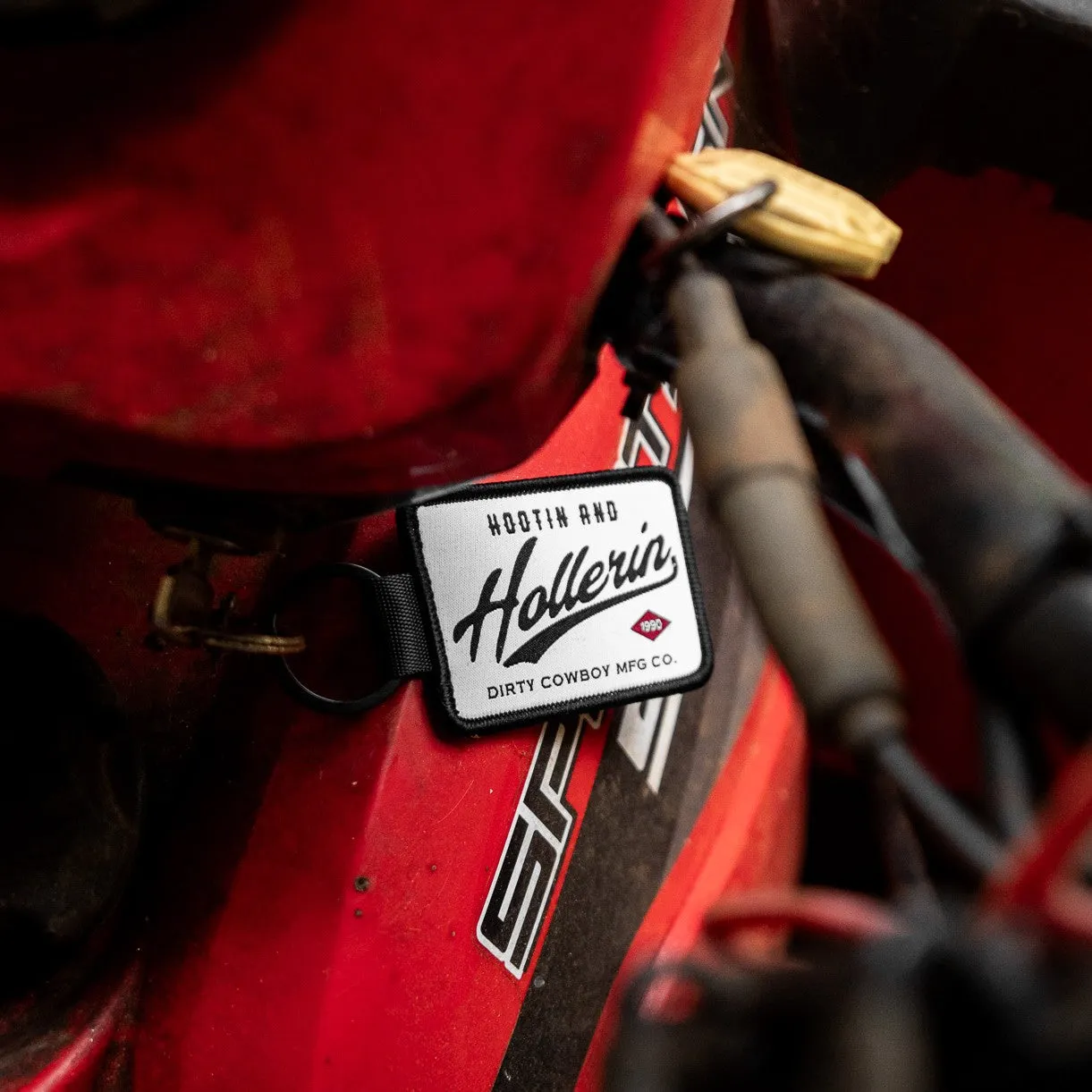 Hootin And Hollerin Flight Tag Keychain sold by Combat Iron Apparel product image thumbnail 5