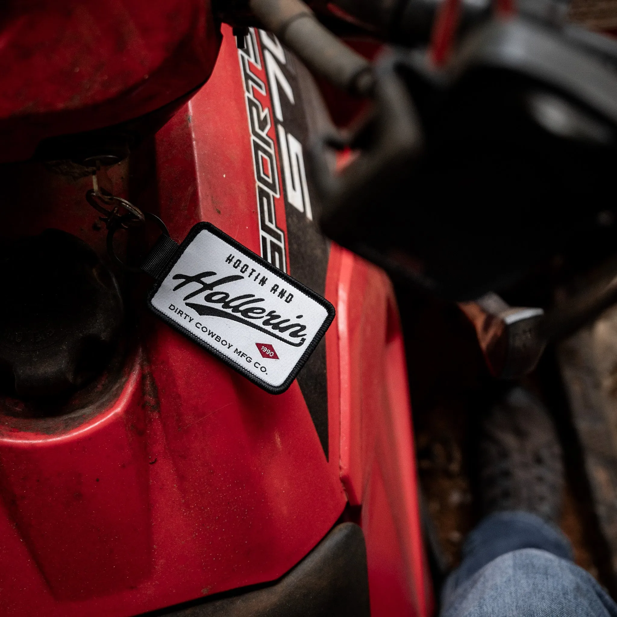 Hootin And Hollerin Flight Tag Keychain sold by Combat Iron Apparel product image thumbnail 2