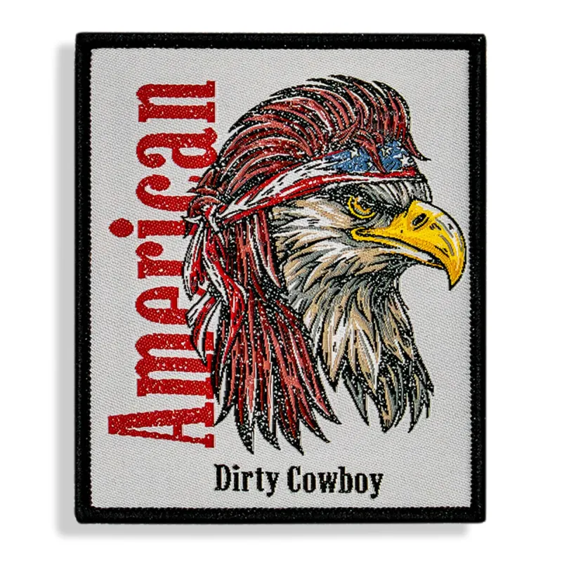 American Eagle Patriotic Velcro Patch sold by Combat Iron Apparel