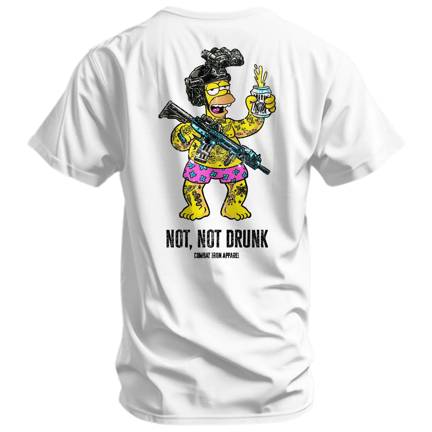 Not, Not Drunk Men's T-Shirt sold by Combat Iron Apparel