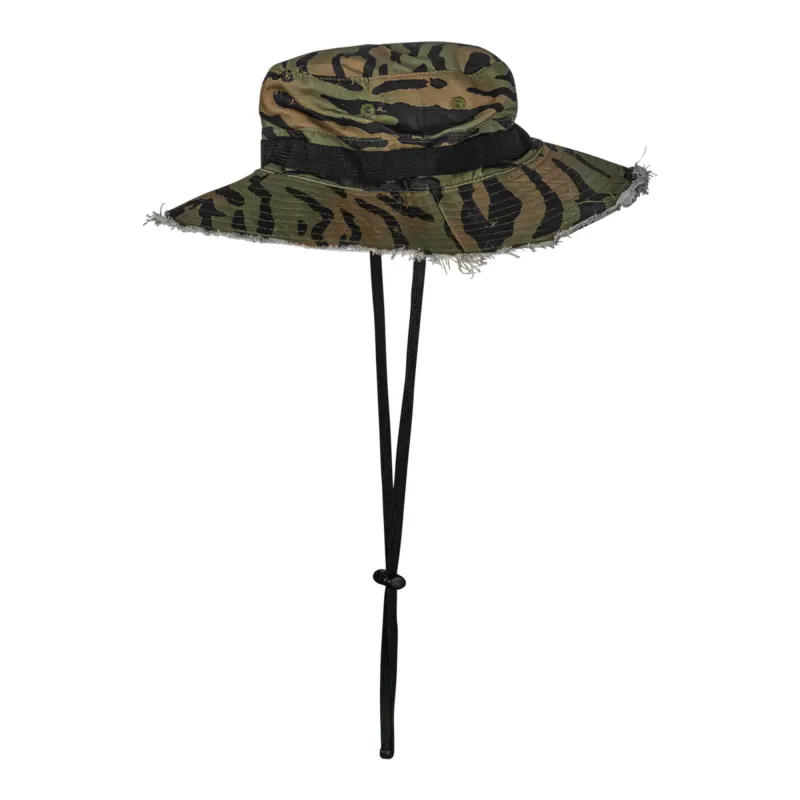 Distressed Ripstop Mid-Profile Tactical Boonie Hat sold by Combat Iron Apparel