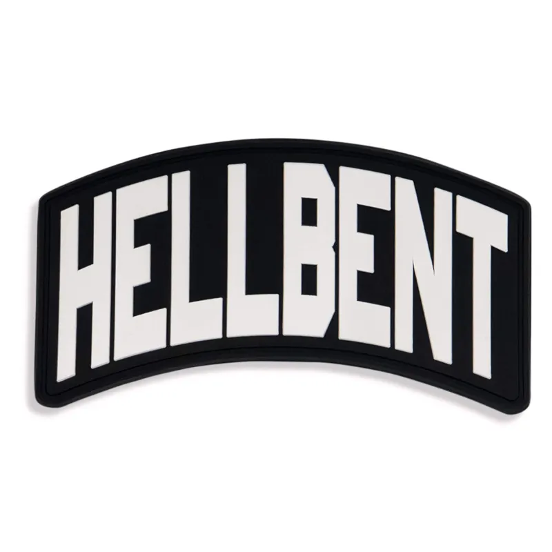 Hellbent PVC Velcro Patch sold by Combat Iron Apparel