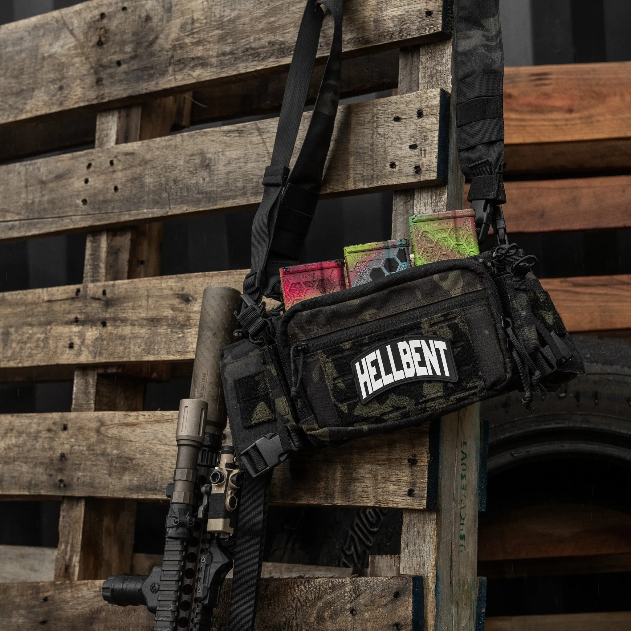 Hellbent PVC Velcro Patch sold by Combat Iron Apparel product image thumbnail 2