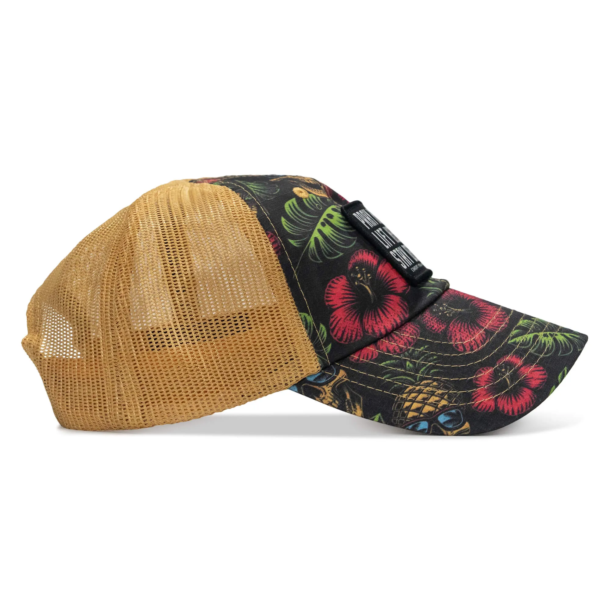 Pray Hard. Lift Heavy. Stay Deadly. Patch Tactical Ripstop Mesh Snapback Hat sold by Combat Iron Apparel product image thumbnail 4