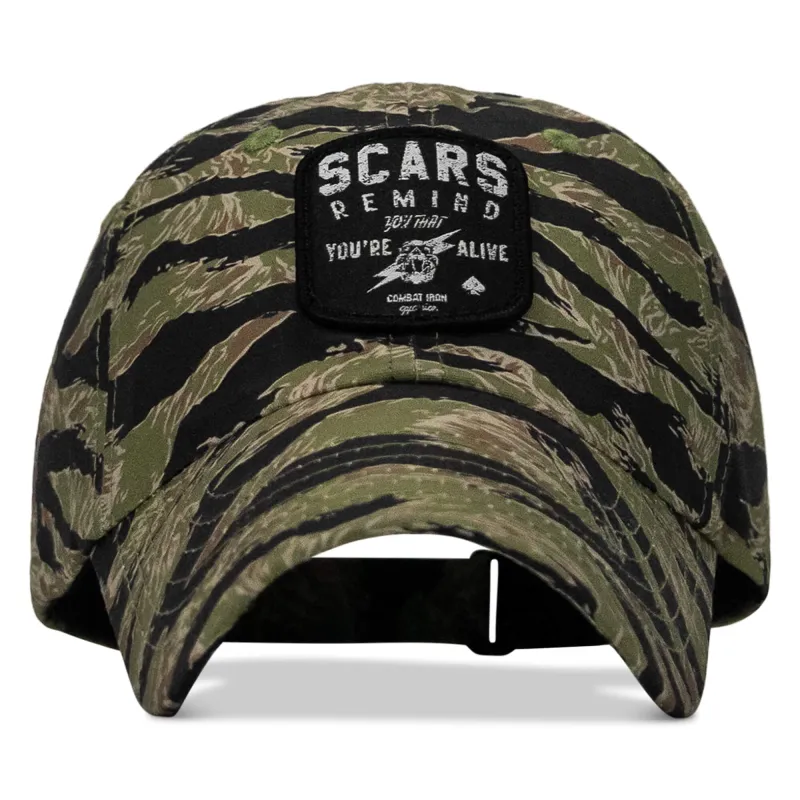 Scars Remind You You're Alive Patch Ripstop Tactical Hat sold by Combat Iron Apparel