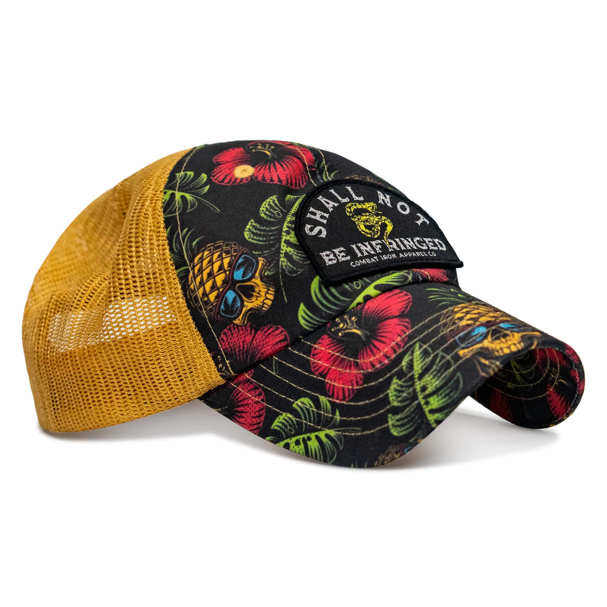 Shall Not Be Infringed Patch Tactical Ripstop Mesh Snapback Hat sold by Combat Iron Apparel product image thumbnail 3