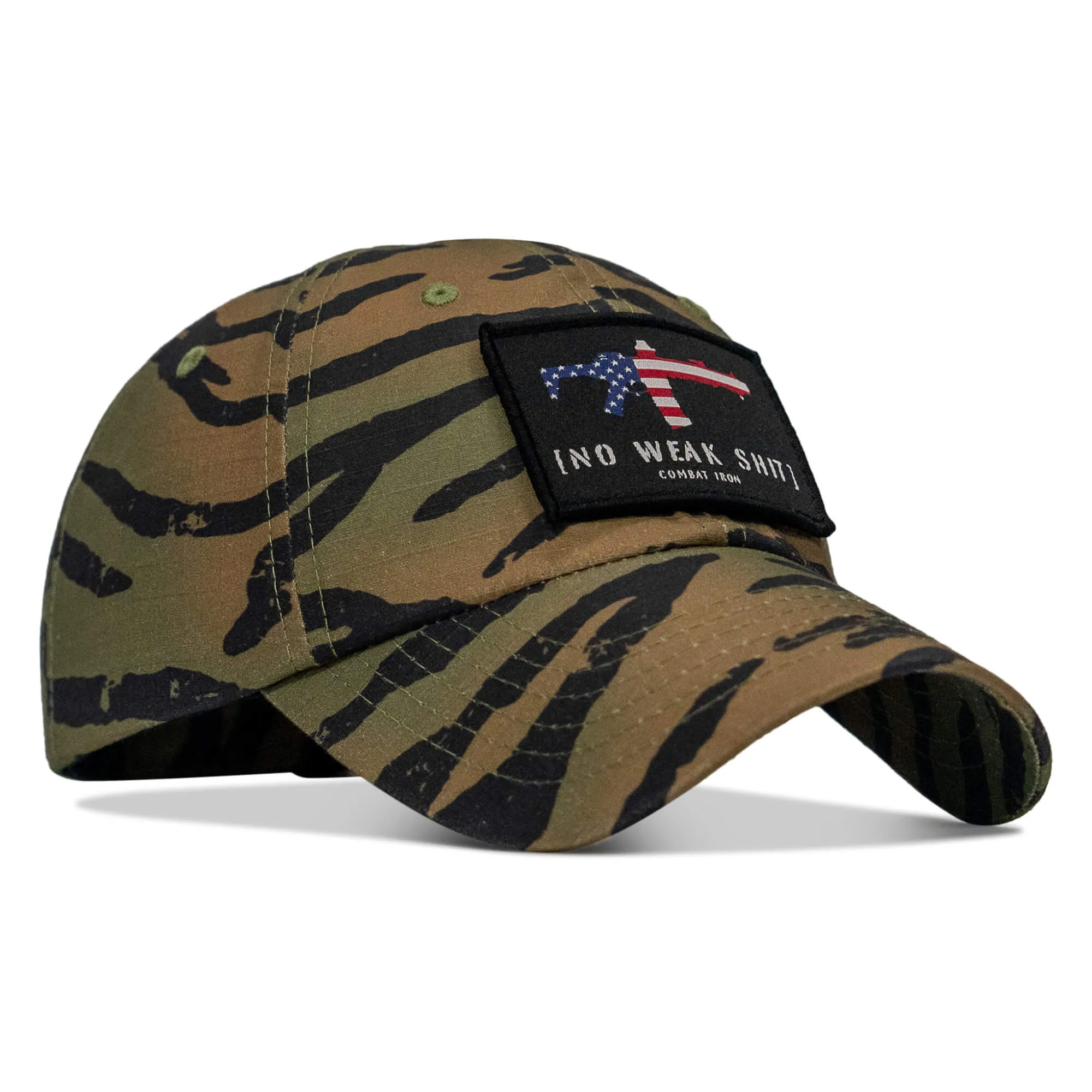 No Weak Shit USA Patch Ripstop Tactical Hat sold by Combat Iron Apparel product image thumbnail 2