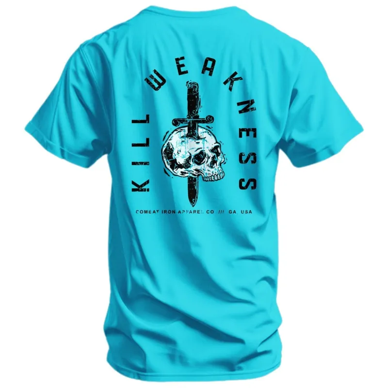 Kill Weakness Men's T-Shirt sold by Combat Iron Apparel
