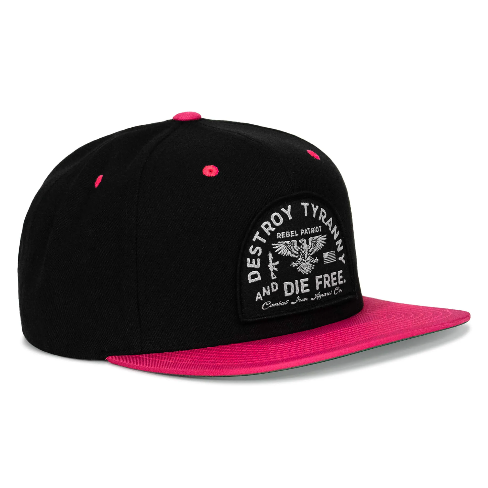 Destroy Tyranny FlatBill SnapBack Hat sold by Combat Iron Apparel product image thumbnail 3