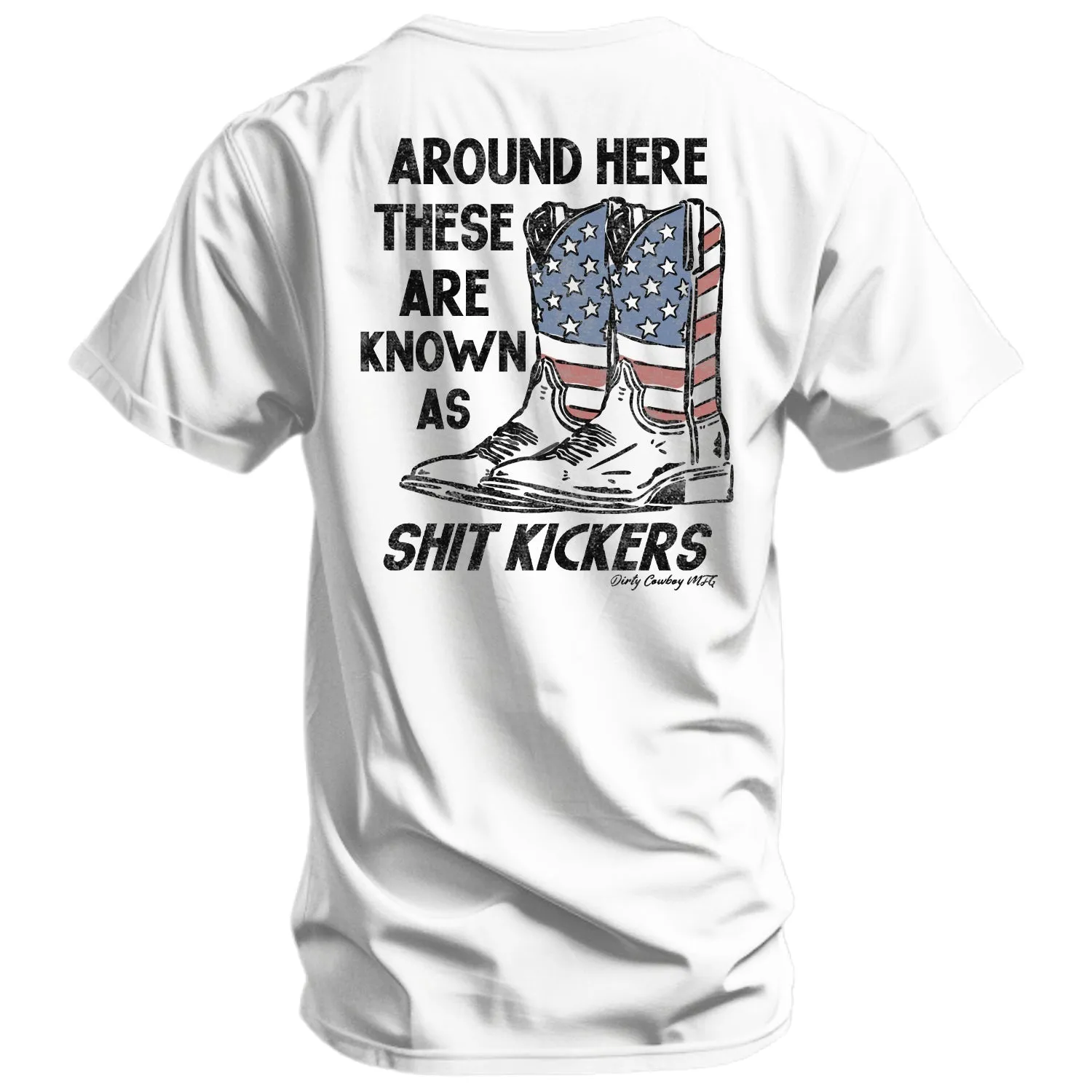 Shit Kickers Men's T-Shirt sold by Combat Iron Apparel product image thumbnail 3