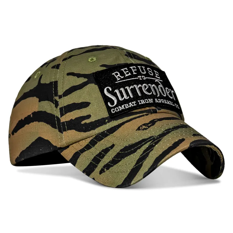 Refuse To Surrender Patch Ripstop Tactical Hat sold by Combat Iron Apparel