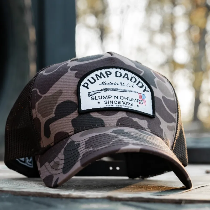Pump Daddy Slump'n Chumps Original Patch SnapBack made by Combat Iron Apparel