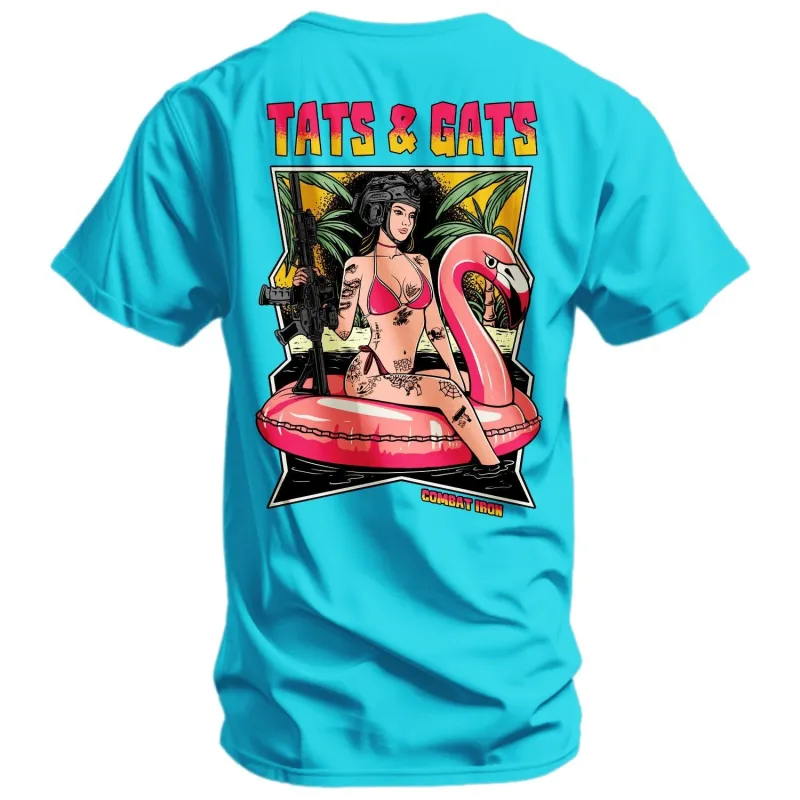 Tat's & Gat's Summer Men's T-Shirt sold by Combat Iron Apparel