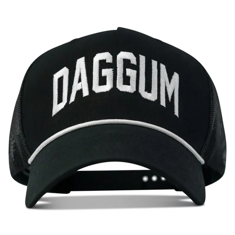 Daggum Arched Rope Snapback sold by Combat Iron Apparel