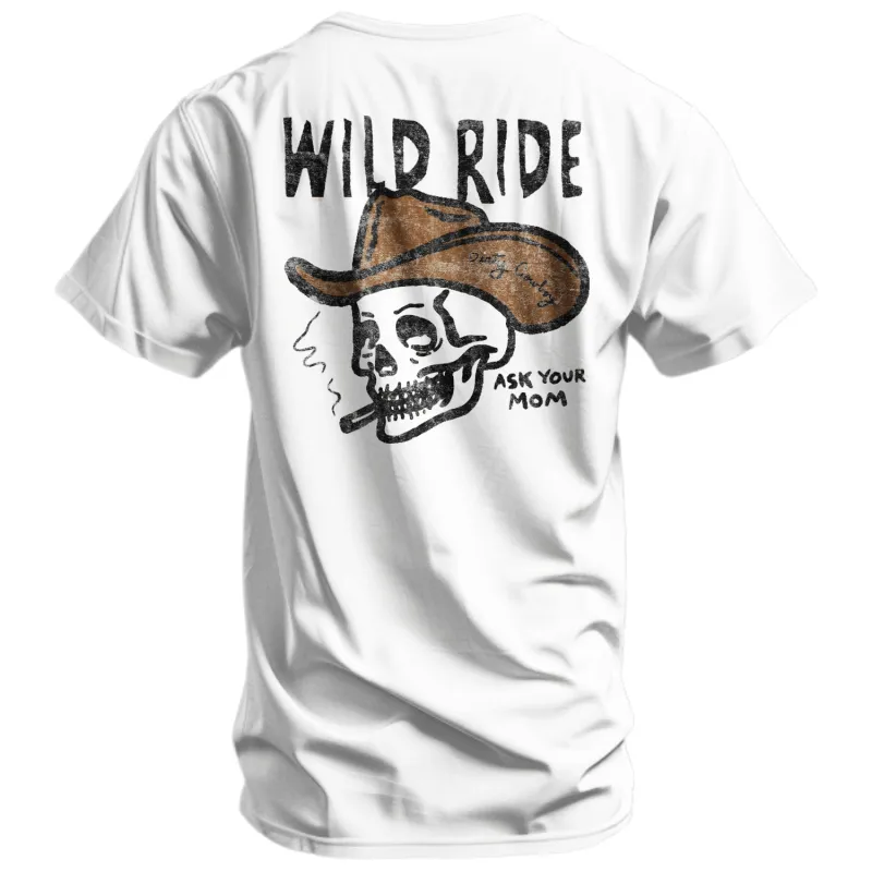 Wild Ride Men's T-Shirt sold by Combat Iron Apparel