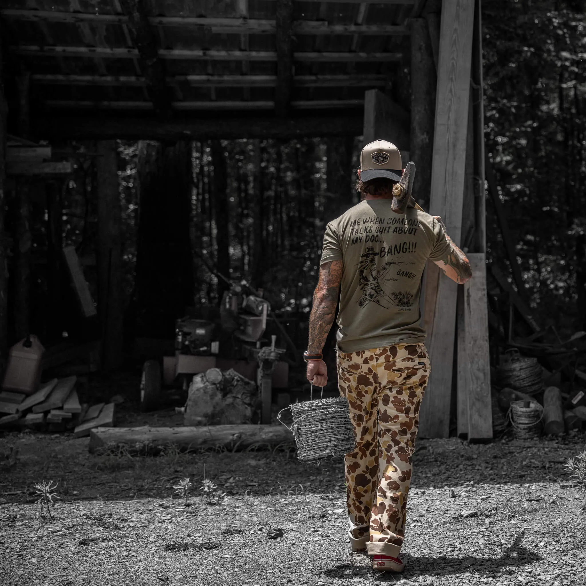 Me When Someone Talks About My Dog Men's T-Shirt sold by Combat Iron Apparel product image thumbnail 5