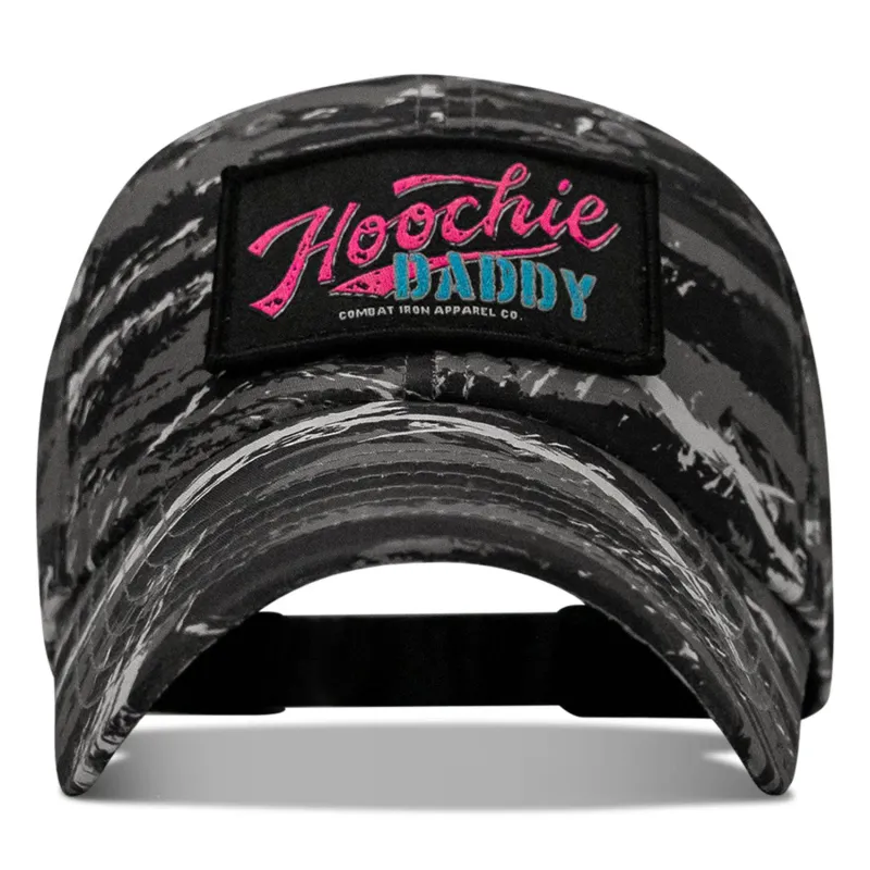 Retro Hoochie Daddy Script Patch RipStop Low Pro Operator Hat sold by Combat Iron Apparel