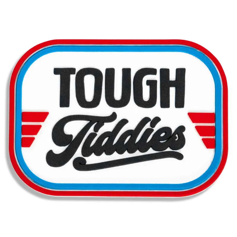 Tough Tiddies American PVC Patch sold by Combat Iron Apparel