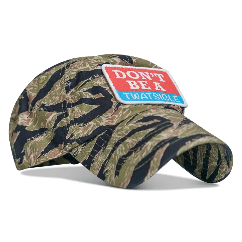Don't Be A Twatsicle Patch RipStop Low Pro Hat sold by Combat Iron Apparel