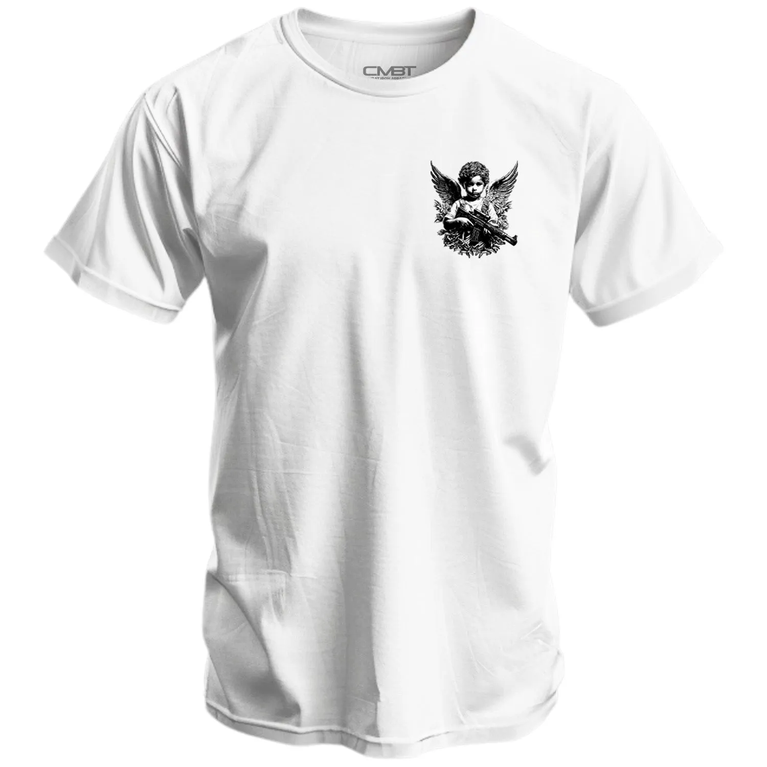 The Armed Guardian Angel Men's T-Shirt sold by Combat Iron Apparel product image thumbnail 4