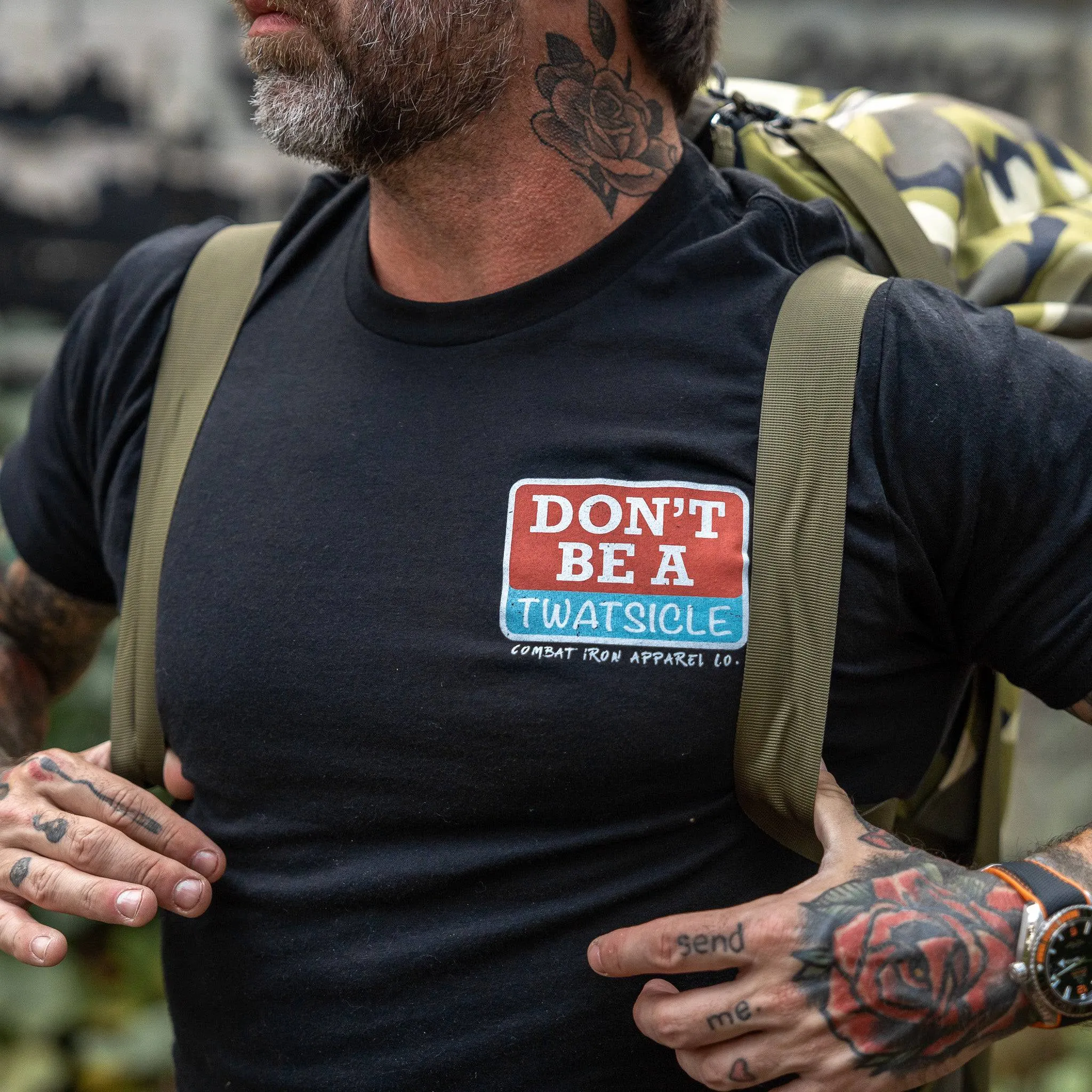 Don't Be A Twatsicle Men's T-Shirt sold by Combat Iron Apparel product image thumbnail 3