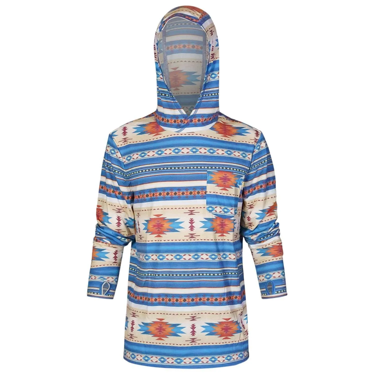 Men's Outdoors Long Sleeve Performance Hoodie sold by Combat Iron Apparel