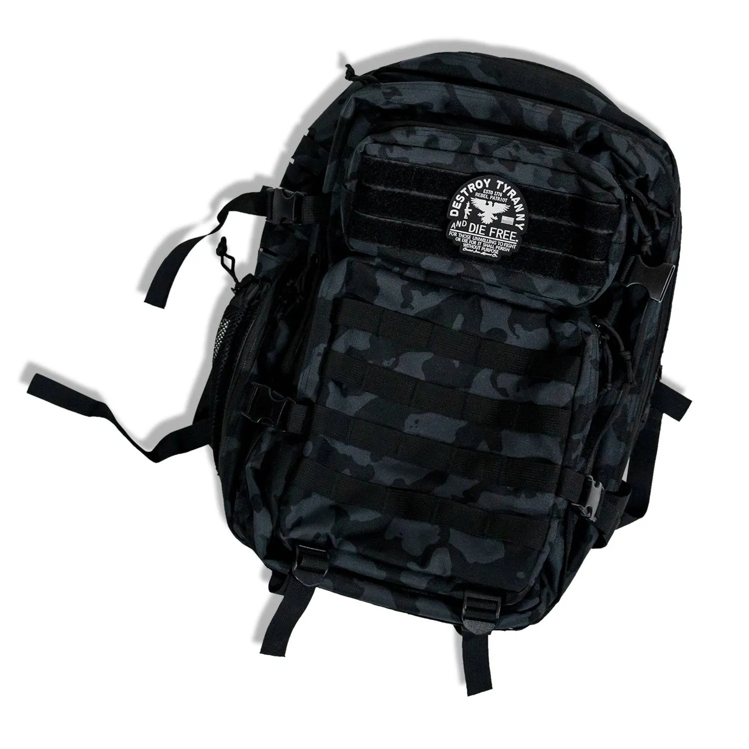 Destroy Tyranny & Die Free PVC Patch sold by Combat Iron Apparel product image thumbnail 3