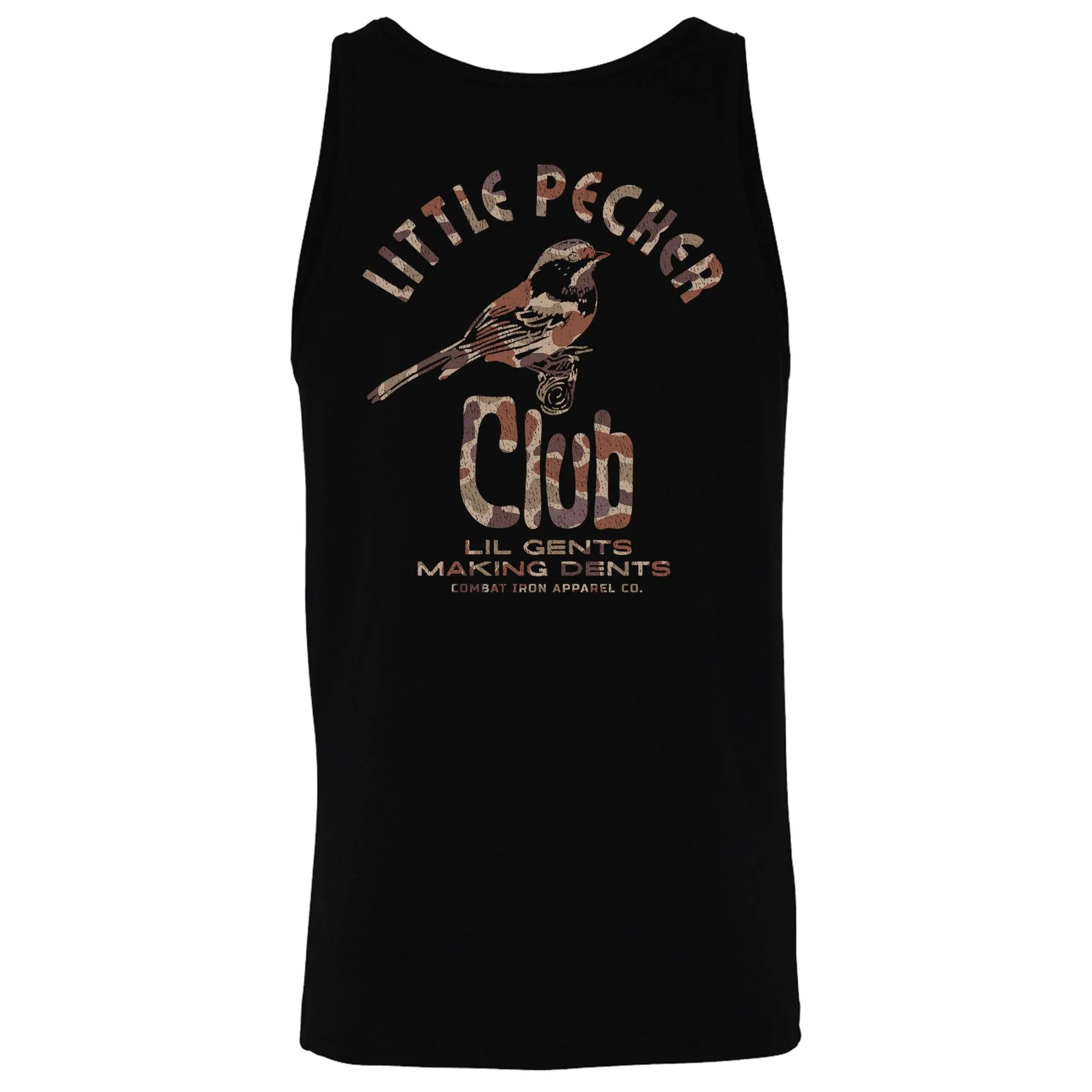 Little Pecker Club Men's Tank sold by Combat Iron Apparel product image thumbnail 2
