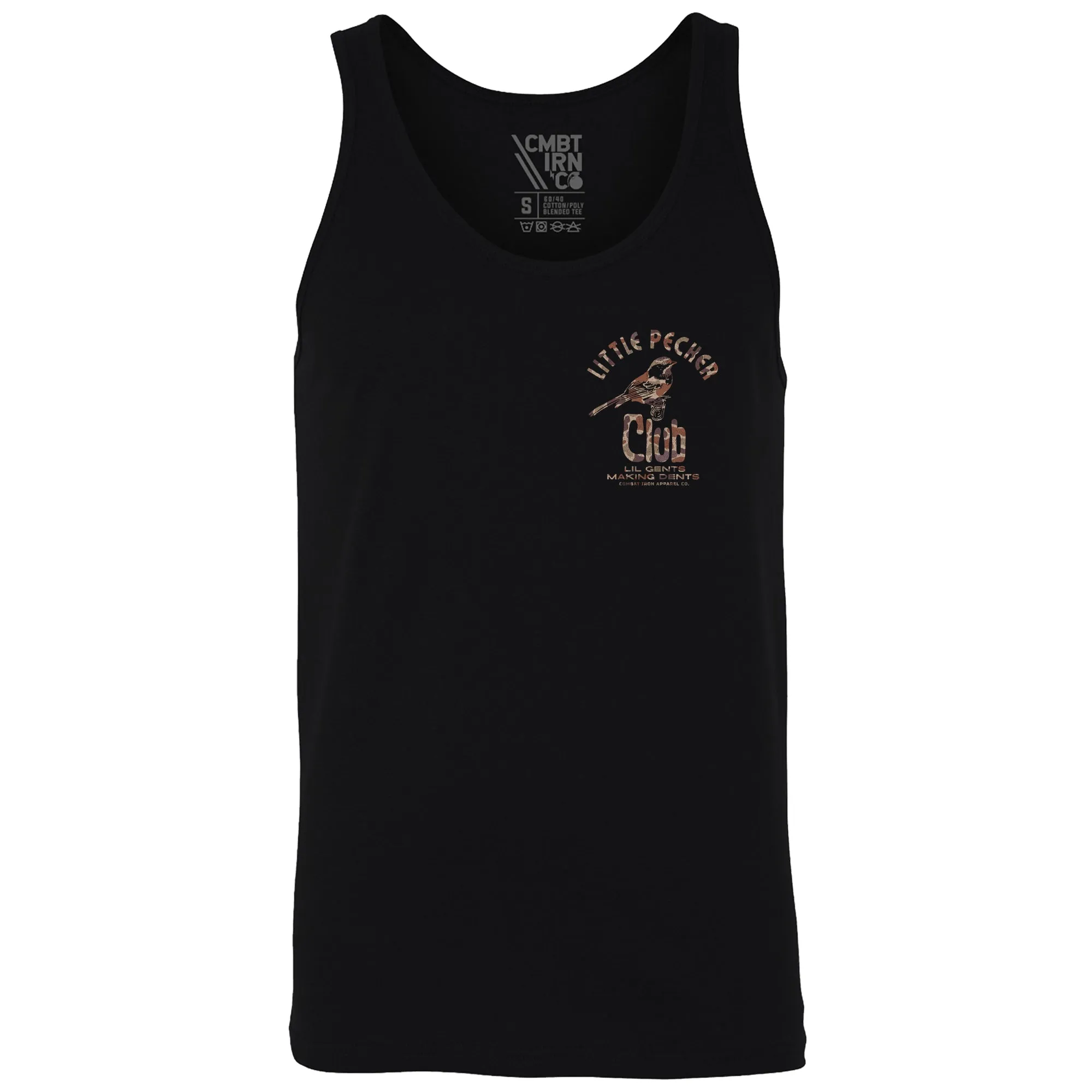 Little Pecker Club Men's Tank sold by Combat Iron Apparel product image thumbnail 3