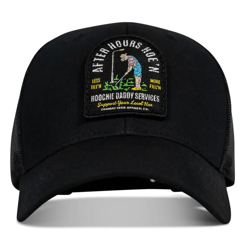 After Hours Hoe'n Farmer Patch Snapback Hat sold by Combat Iron Apparel